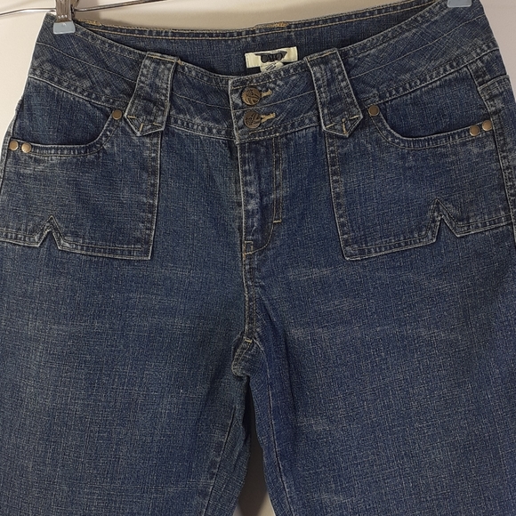 Cato Blue Jeans Button Back Pockets Size 8 - Picture 4 of 16